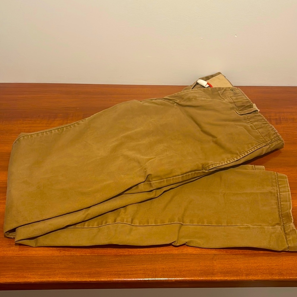 Gap Lived-In Skinny Khaki Pants W:32 L:32